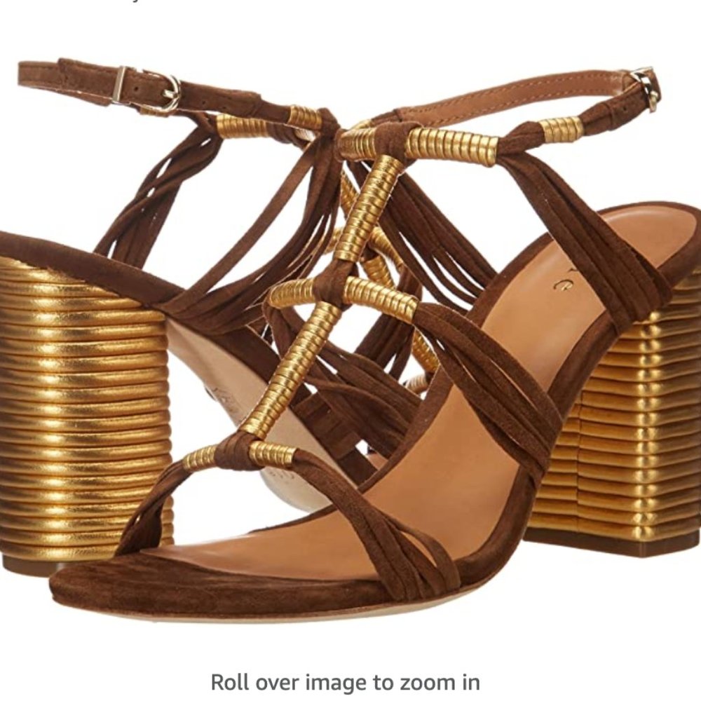 JOIE Odell Sandal Heel in Saddle Size 40 - NWT